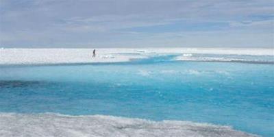 夢見冰河融化水