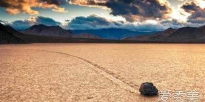 美國加州死亡穀國家公園未解之謎 石頭自行移動